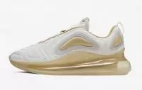 nike air max 720 en solde homme femme beige-jaune